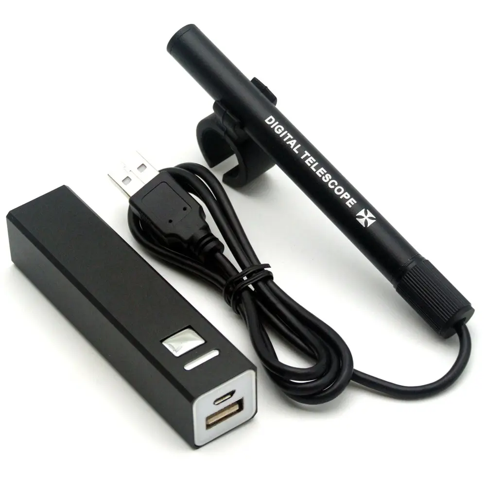 

Smart WIFI Digital USB Rechargeable Telescope Monocular Adjustable Scalable Camera with Built-in Battery and Rubber Bracketb