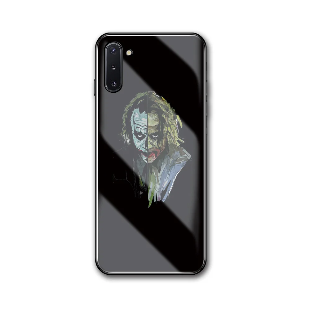 Для samsung Note 10 plus Joker стеклянный чехол для samsung Galaxy Note 8 9 10 S8 S9 Plus S10 plus S10Lite DIY чехол для телефона - Цвет: 1006