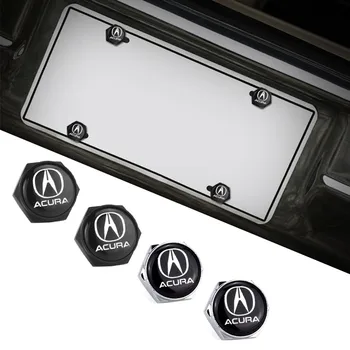 

Car Stainless Steel Scews Decoration For Acura TL MDX TSX RSX RDX RLX RL ZDX NSX CDX ILX TLX Integra License Plate Frame Bolts