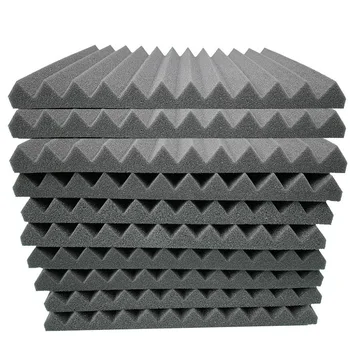 

10Pcs Studio Acoustic Soundproof Foam Sound Treatment Room Absorption Sponge YE-Hot