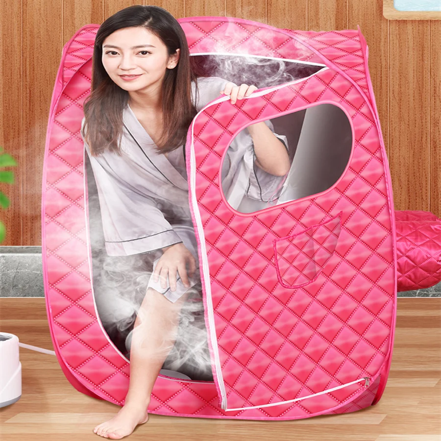 Sauna Generator For Sauna SPA larger Tent Portable STEAM BATH Lose Weight Detox Therapy Steam Fold