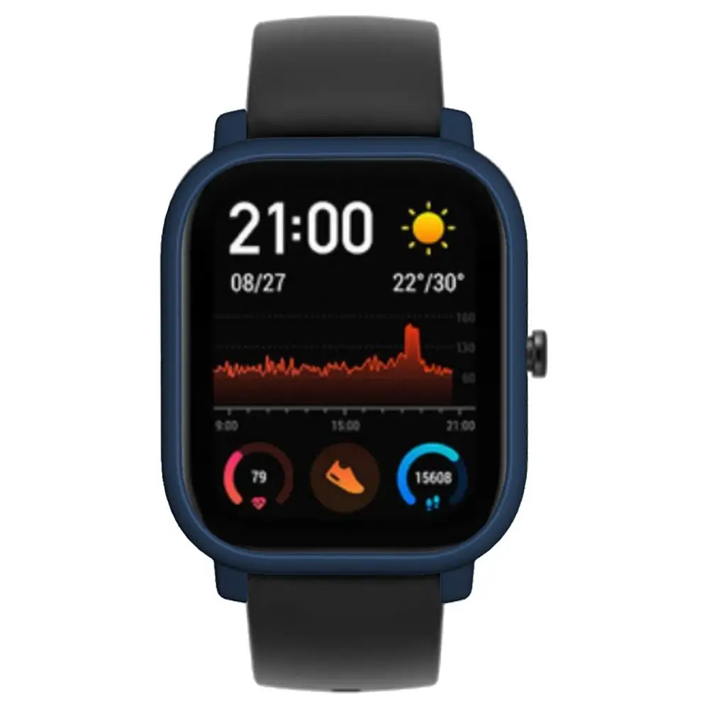 Силиконовый защитный мягкий чехол для Xiaomi Huami Amazfit GTS Smart Watch gps 5ATM водонепроницаемые умные часы