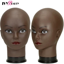 

Cheap Training Mannequin Head With Wig Stand Clamp For Wigs Making Styling Manikin Head Wig Head Holders And Wig Stands Head