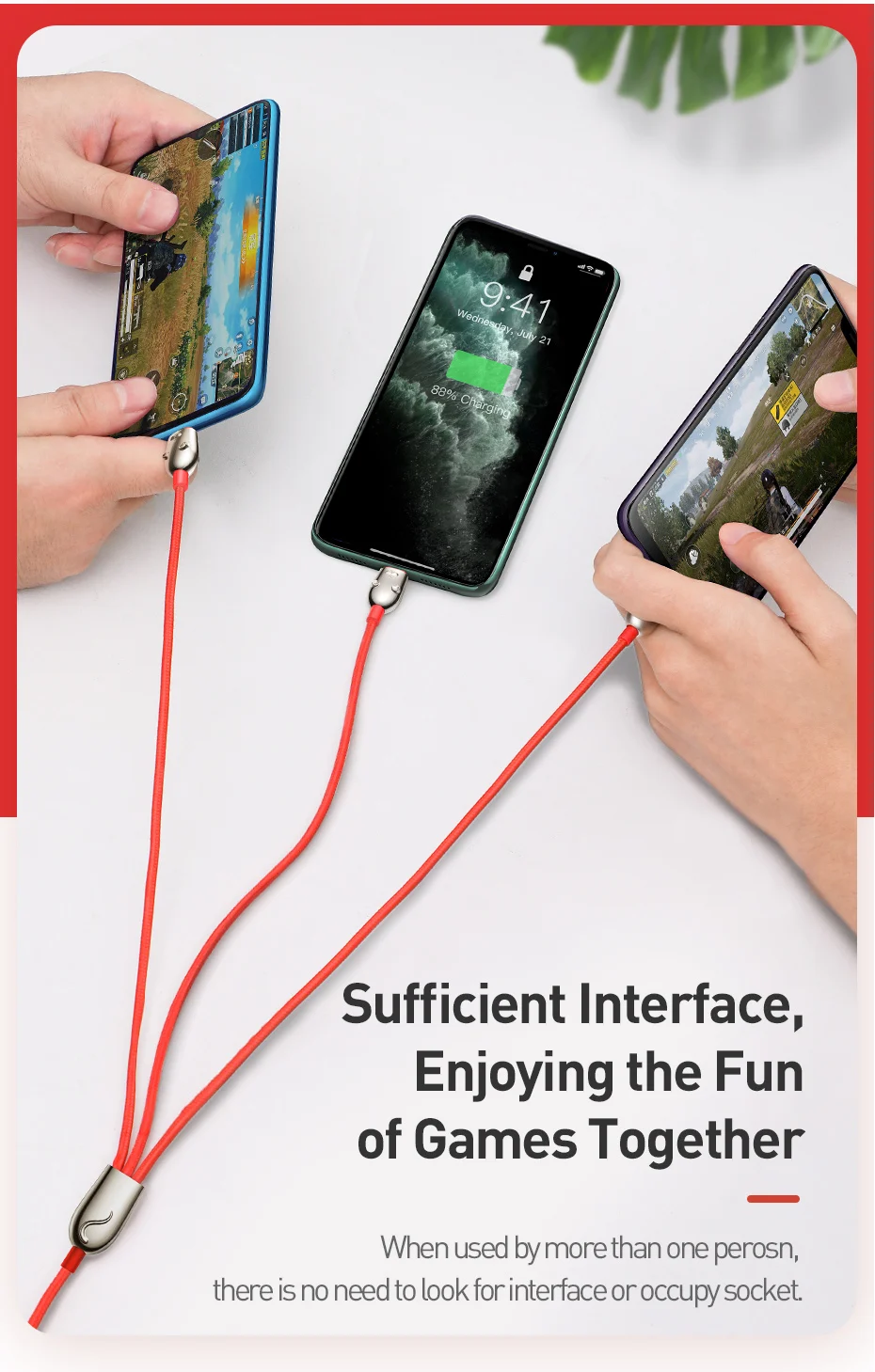 Baseus 3 в 1 USB кабель для iPhone 11 Pro Max Xs X Xr type C USB кабель для мобильного телефона освещение Зарядное устройство USB Micro type-c кабель