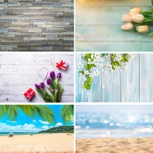 

Vinyl Custom Photography Backdrops Prop Wooden Planks Theme Photography Background 191106FG-02