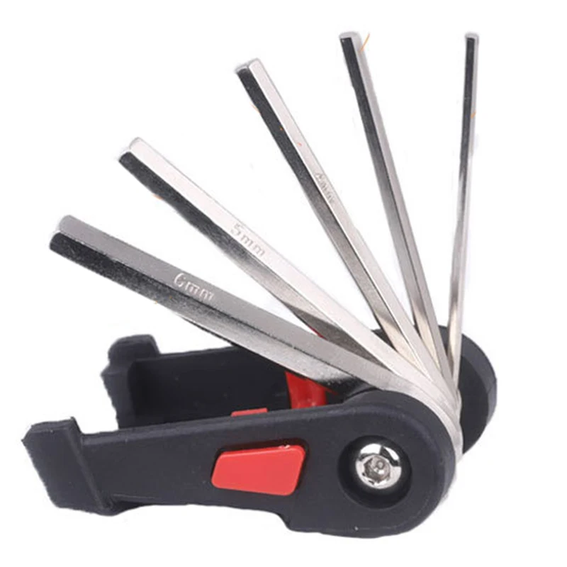 Пластик Инструменты для ремонта велосипеда обслуживание Карманный 16 в 1 Многофункциональный велосипед