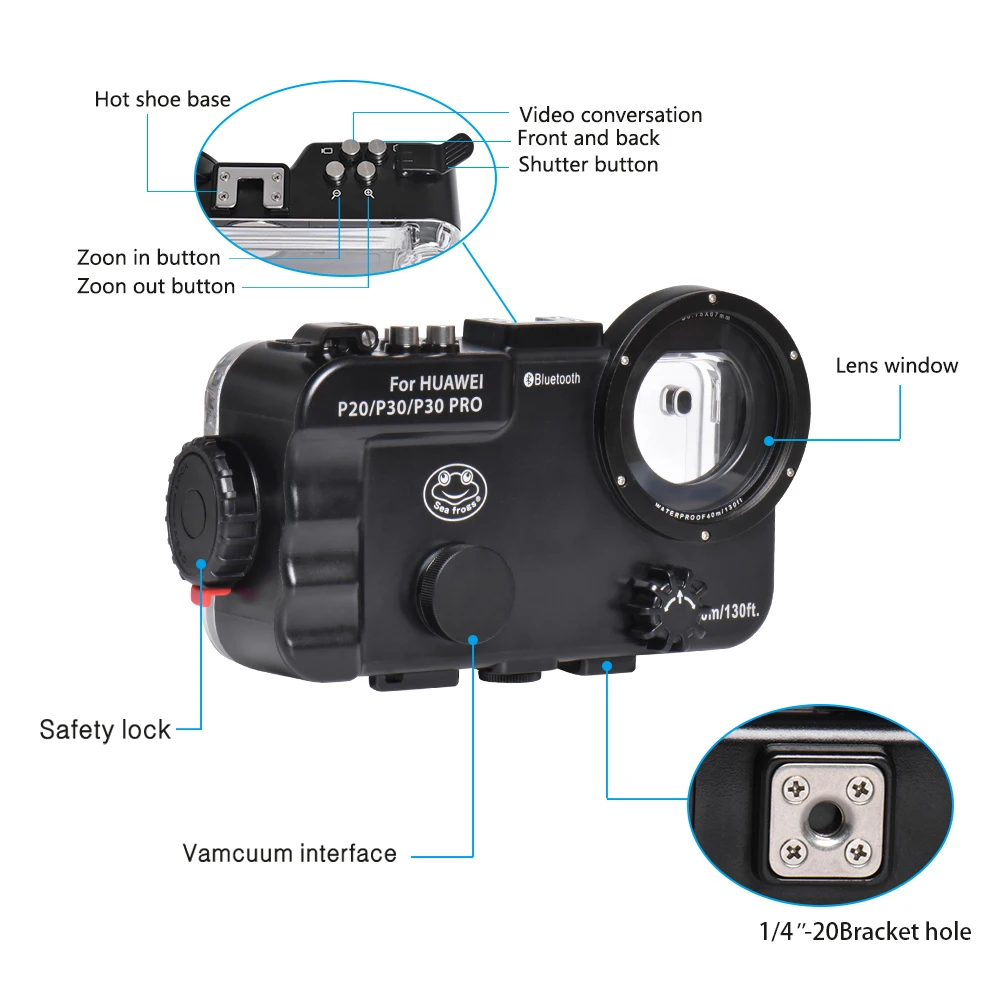 SOKANI Small Wireless UHF Lavalier Microphone