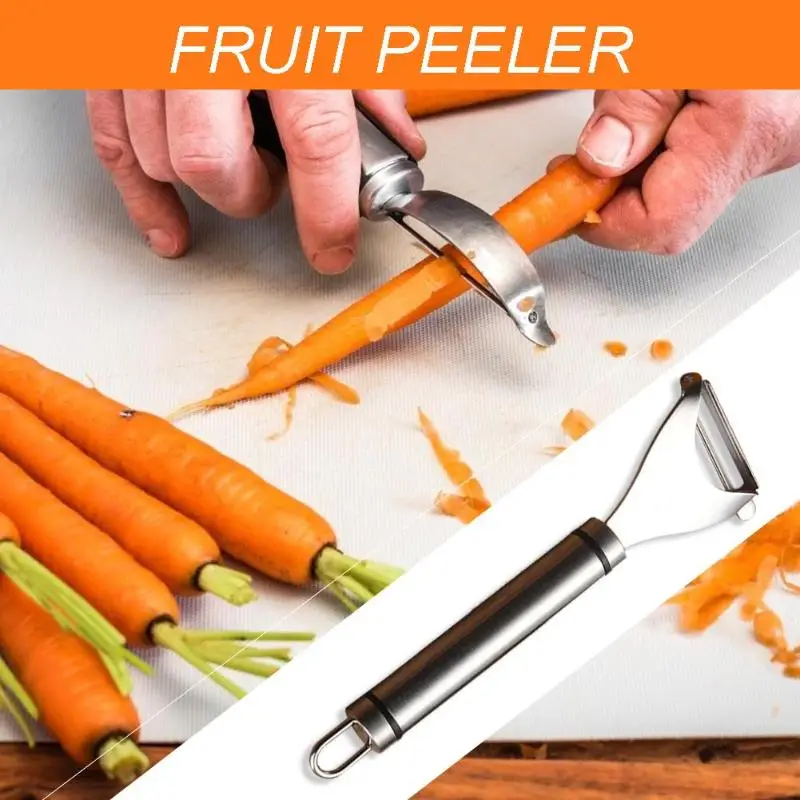 Stainless Steel Sharp Peeler Vegetable Potato Knife Slicer Peel Blade Tools for Kitchen Gadgets Home Cooking Fruit Peeler Tool