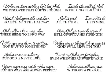 

Words Clear Stamp for DIY Scrapbooking/Card Making/Kids Fun Decoration Supplies A2028