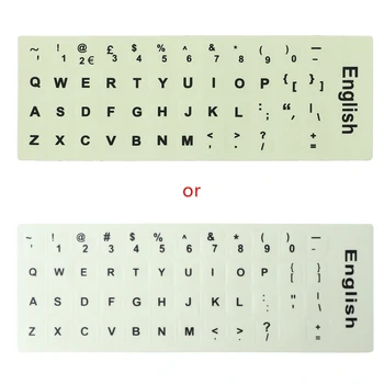 

Fluorescent Keyboard Stickers Luminous Waterproof Keyboard Protective Film