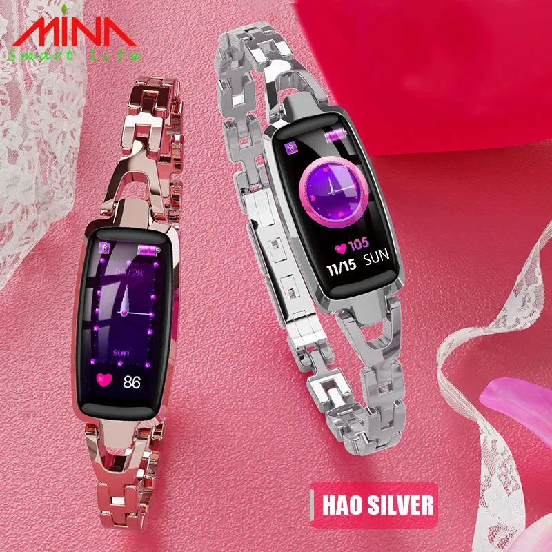 

DR66 Smart Bracelet Women Activity Fitness Tracker Smart band Heart Rate Monitor Blood Pressure IP67 Waterproof Smart Wristband