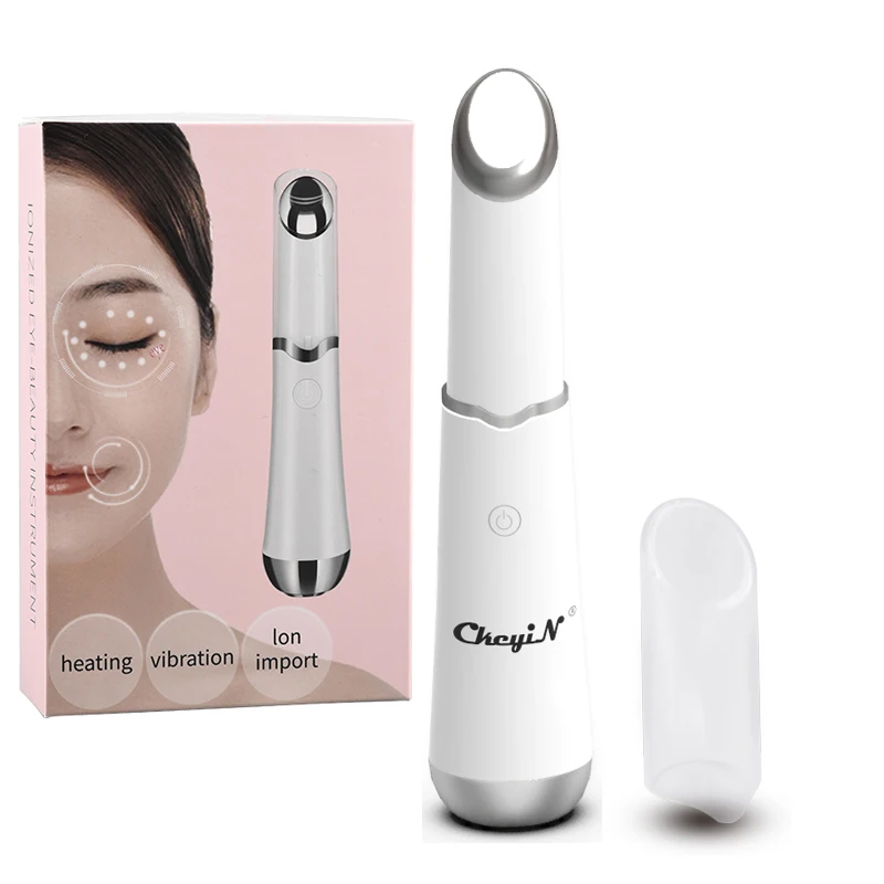 Light-Therapy Wand Eye-Massage-Bar Beauty Vibrating Tighten-Lift Anti-Wrinkle Hot-Compress