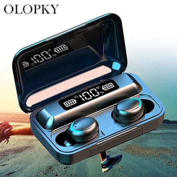 

TWS Wireless Headphones Bluetooth Earphones Touch Earbuds Sport Waterproof Headsets Power Display Earphone For IPhone Android