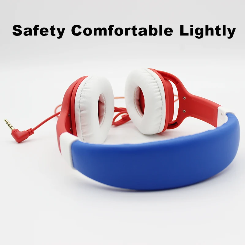 EasySMX Kids Headset Headphones 85 93dB Safe Volume Headset for PC iPad Smartphones MP3 Kids Headphone Boys Girls Best Gifts