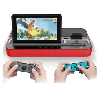 

iPega PG-9119 Charging Station Stand For Nintendo Switch With Audio Speaker Base NS Dock Station Phone Holder For iphone Huawei