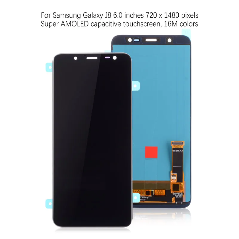 

100% Super Amoled For Samsung J8 2018 LCD J810 LCD Display Touch Screen Digitizer Assembly SM-J810M J810F J810Y Replacement