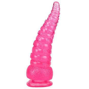 New Octopus Tentacle Dildo Butt Plug Sex Toys Suction Cup G-spot Stimulus Vaginal Dilation Anal Plugs Adult Dildo Soft Dick 18+ 6