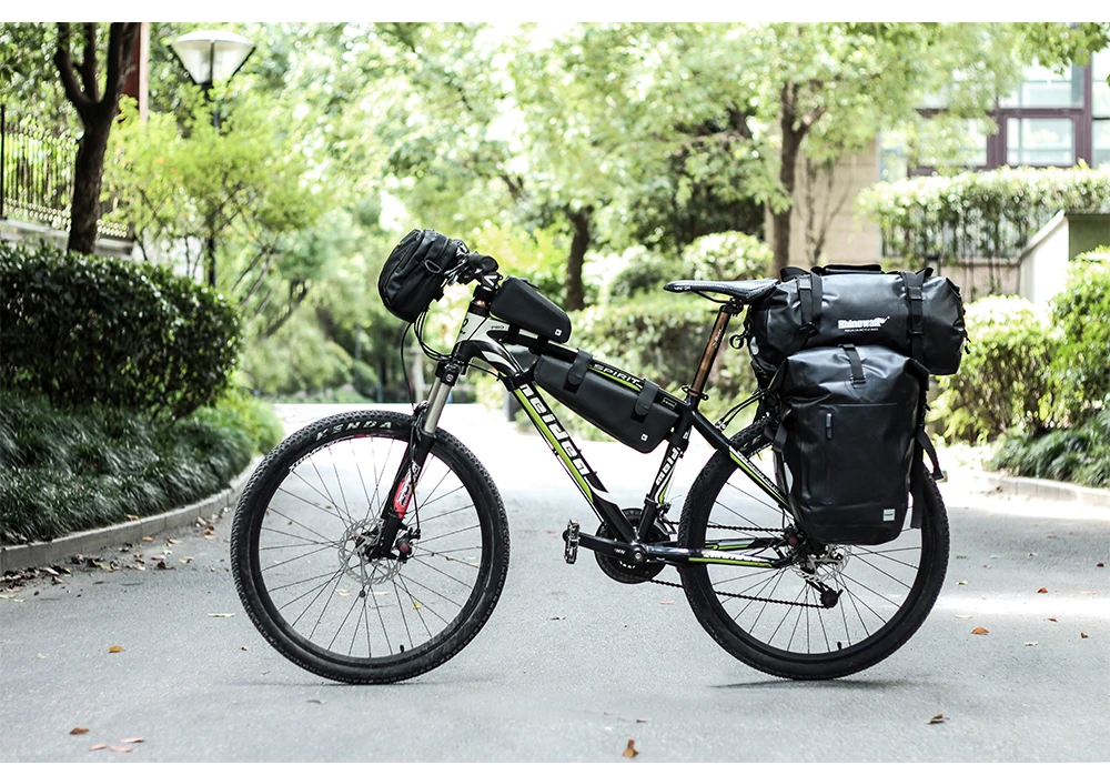 Rhinowalk 18660 20L водонепроницаемая сумка для велосипеда с задней рамой, сумка для путешествий, рюкзак для фитнеса