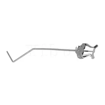 

Yibuy 33cm Silver Baritone Marching Lyre Sax Music Score Stand Clamp-On Clip