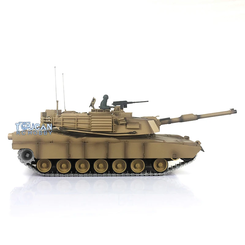2 4G Heng Long 1/16 масштаб TK 6 0 S Модернизированный металлический Ver M1A2 Abrams RTR RC Tank 3918 TH12938 |