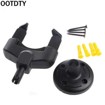 

OOTDTY Electric Guitar Wall Hanger Mount Holder Stand Rack Hook BK Display For All Size
