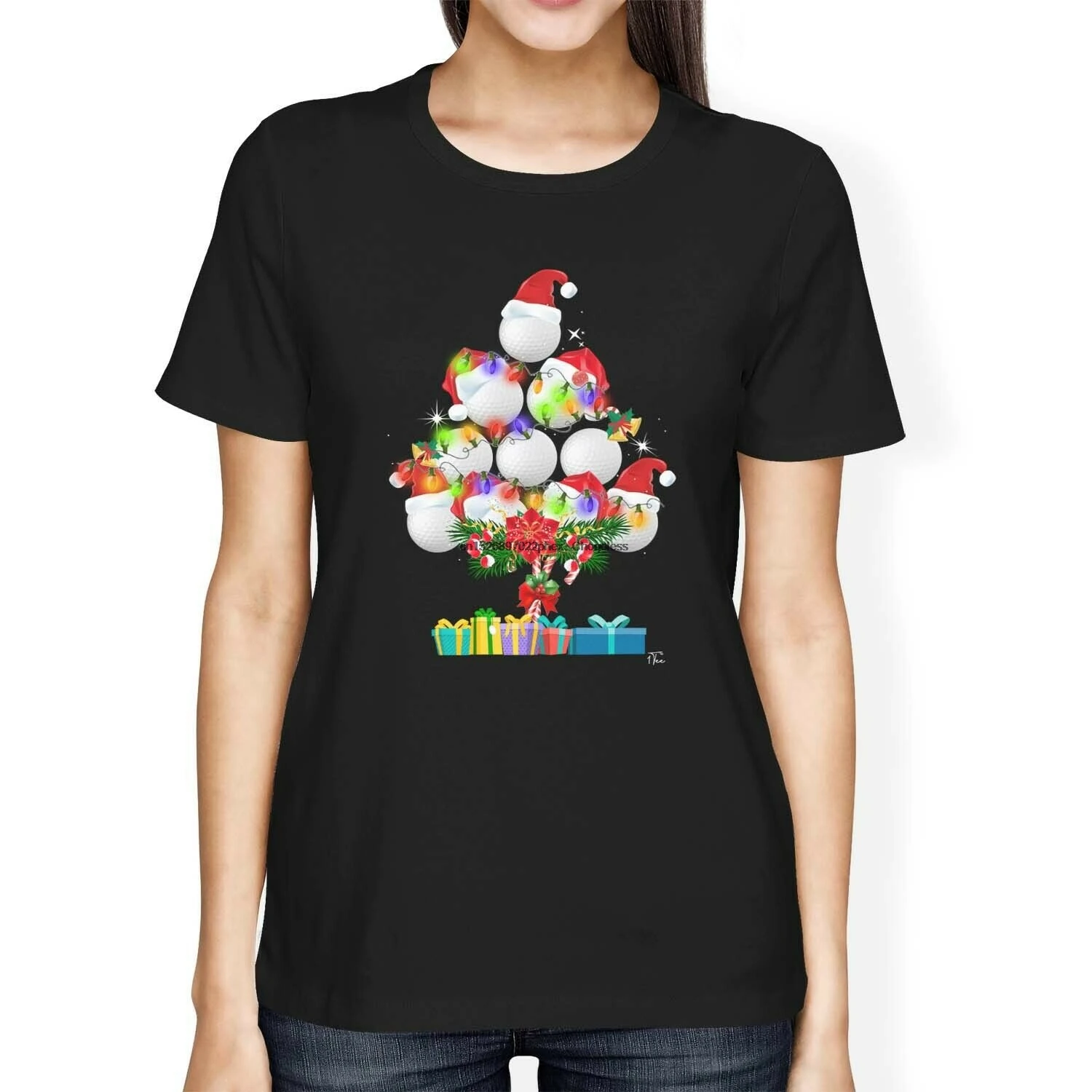 1Tee Womens Loose Fit Golf Ball 