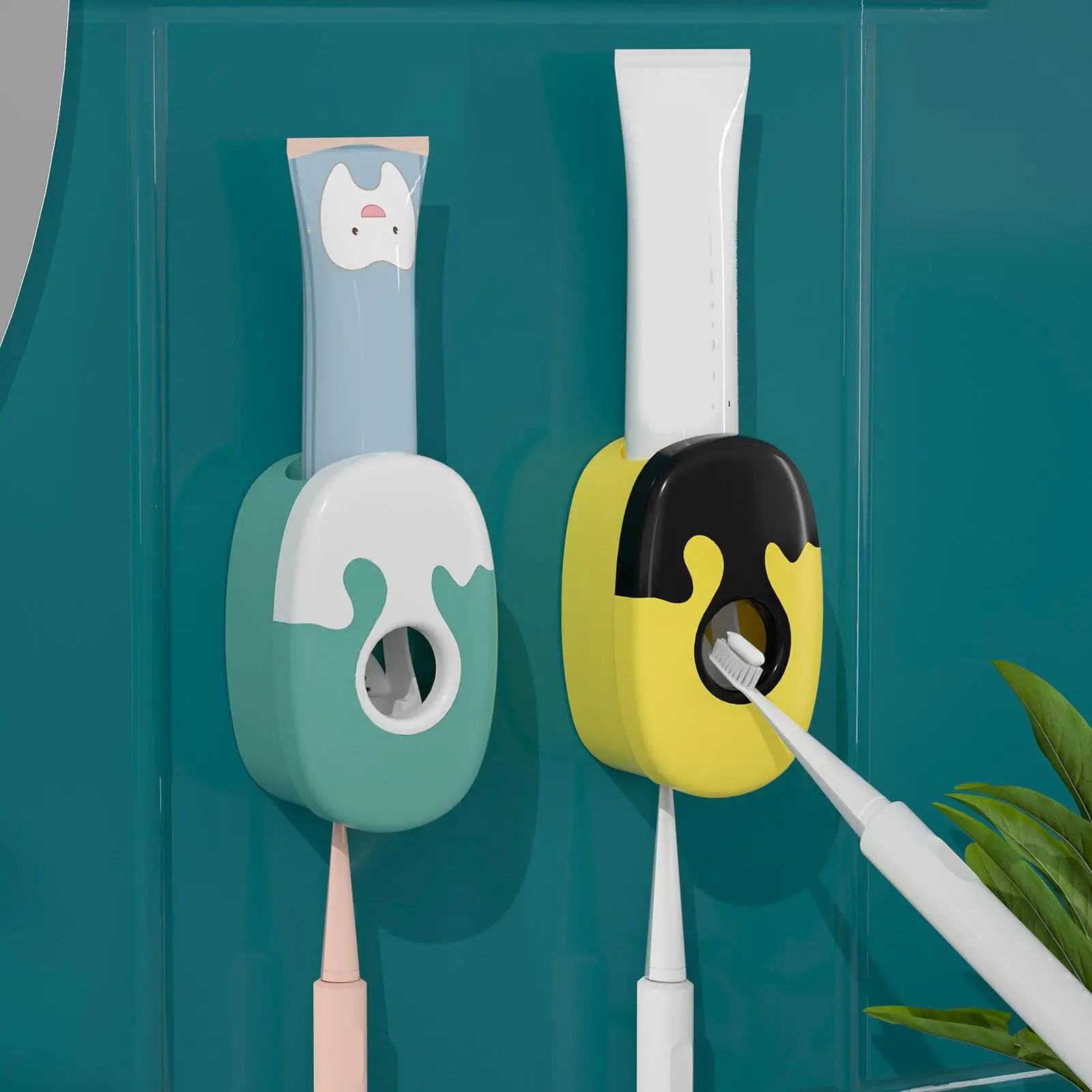 

HOT SALESï¼ï¼ï¼New Arrival Dispenser Automatic Multi-use Wall-mounted Rolling Toothpaste Squeezer for Bathroom Supply