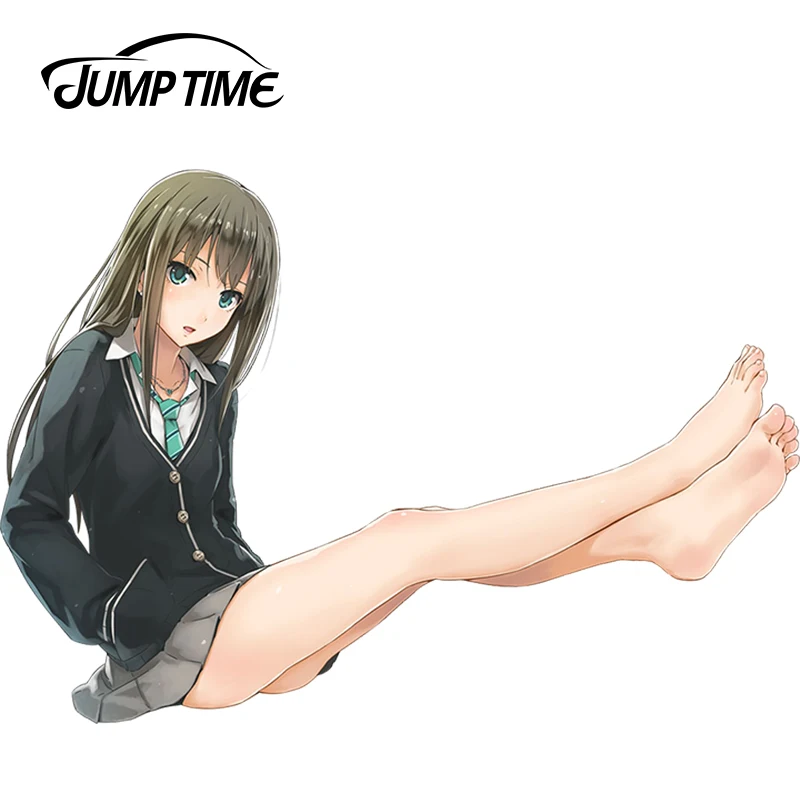 JumpTime 13 см x 9 автомобиль мотоциклетная наклейка iDOLM @ STER Золушка девочки Рин Сибуя