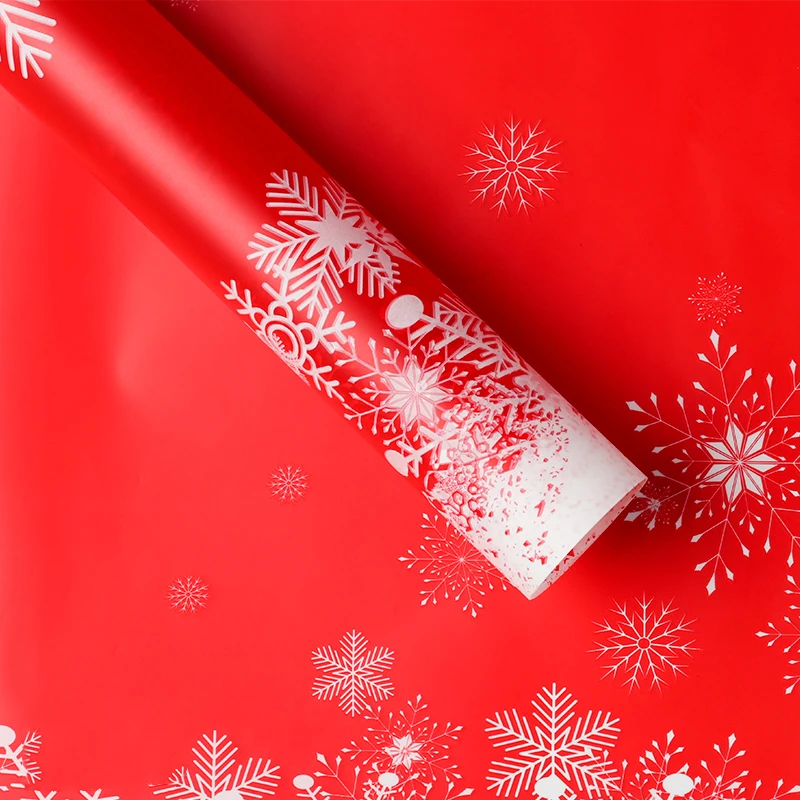 20 штук в канун Рождества букет цветов Обёрточная бумага пинг Бумага Обёрточная бумага пинг цветок целлофан матовая искусственная кожа с мехом квадратные Цветочные подарок Обёрточная бумага