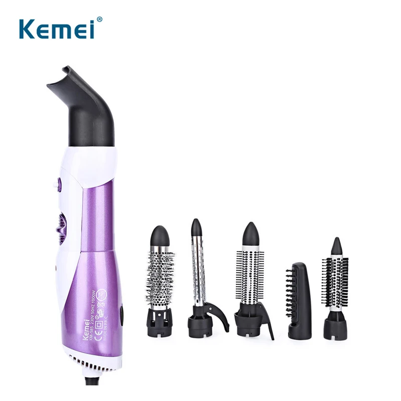

Kemei Multifunctional Hair Dryer for Hairdressing Barber Salon Handheld Hot and Cold Wind Handle Hairdryer Tools Fan 210-240V 30