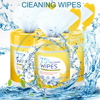 

Disinfection Wipes 80 Sheets Bag Portable 75 Alcohol Wipes 5ml 1/3pcs Non-woven Fabric Wet Wipes Baby Skin Care Travel Wipes