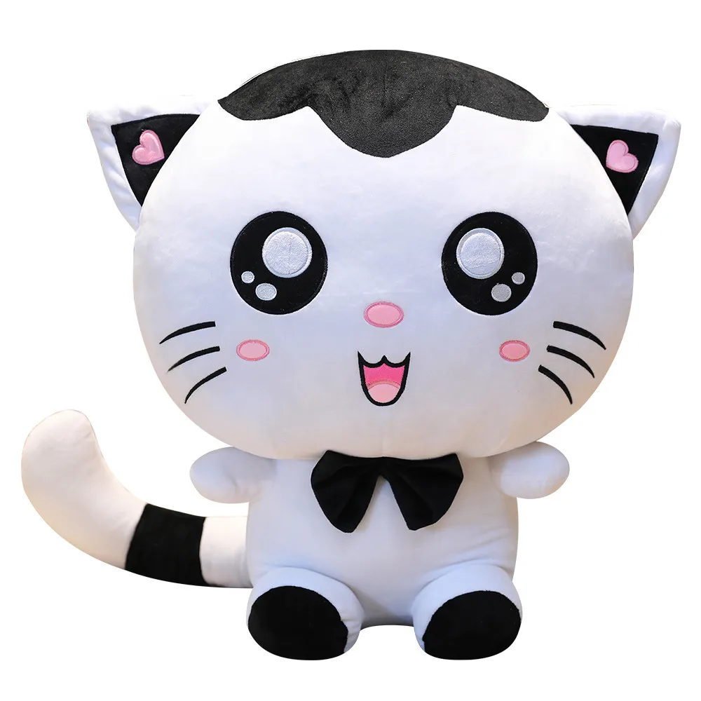 Новая плюшевая игрушка котенка в форме кошки мягкая подушка виде животных