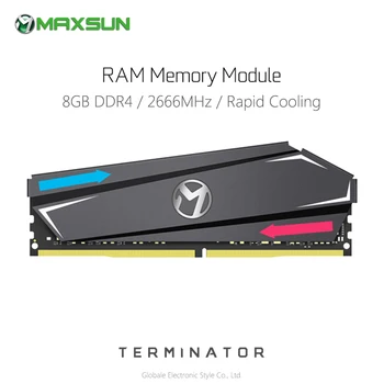 

Original MAXSUN RAM DDR4 8GB 2666MHz Memory Module 8G Rapid Cooling