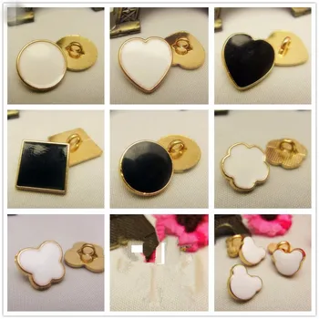 

N1711219 , 10pcs Metal buttons, clothing accessories DIY handmade materials , Suit coat buttons, fashion decorative buttons