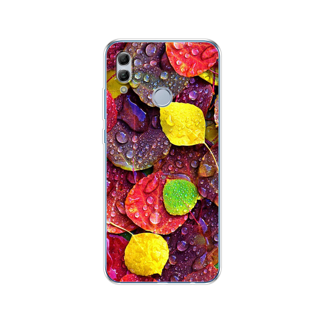 Huawei Honor 10 Lite Silicone Case 6.21 inches soft TPU back cover Honor 10 Lite Case Coque 360​​°New case to protect  phone