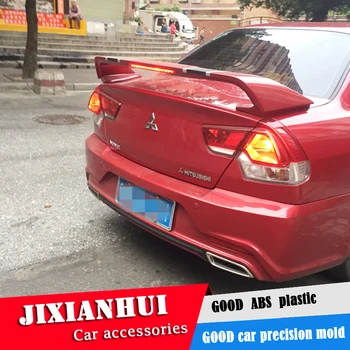 

For Lancer LACCER Spoiler 2006-2010 Mitsubishi Lancer FCB Spoiler ABS plastic Material Car Rear Wing Color Rear Spoiler