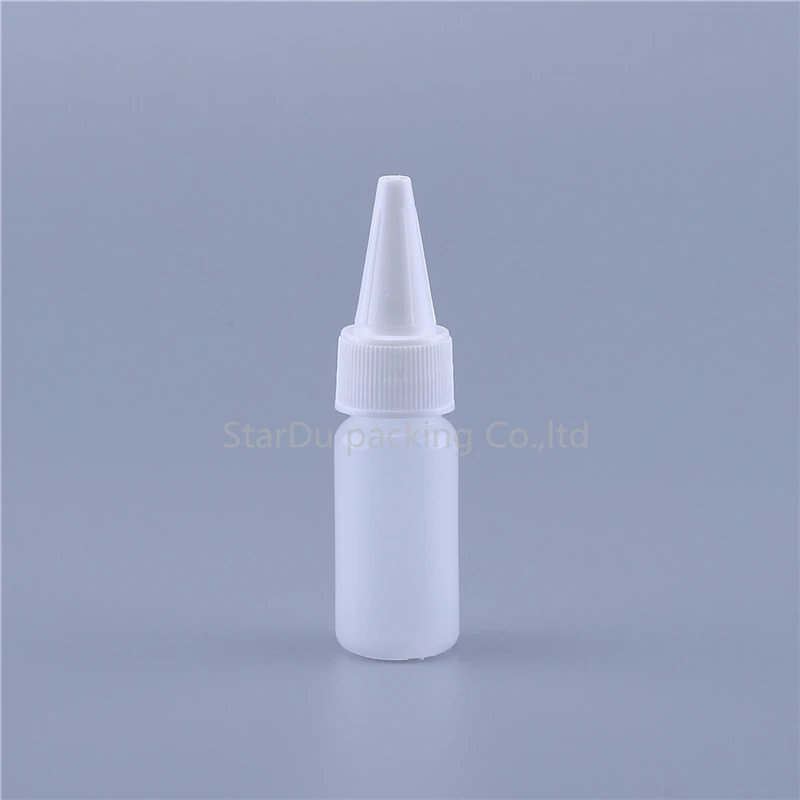 50pcs/lot 15ml Plastic Small Squeeze Bottles Clear Empty Squirt Bottles For  Paint Art Crafts - AliExpress