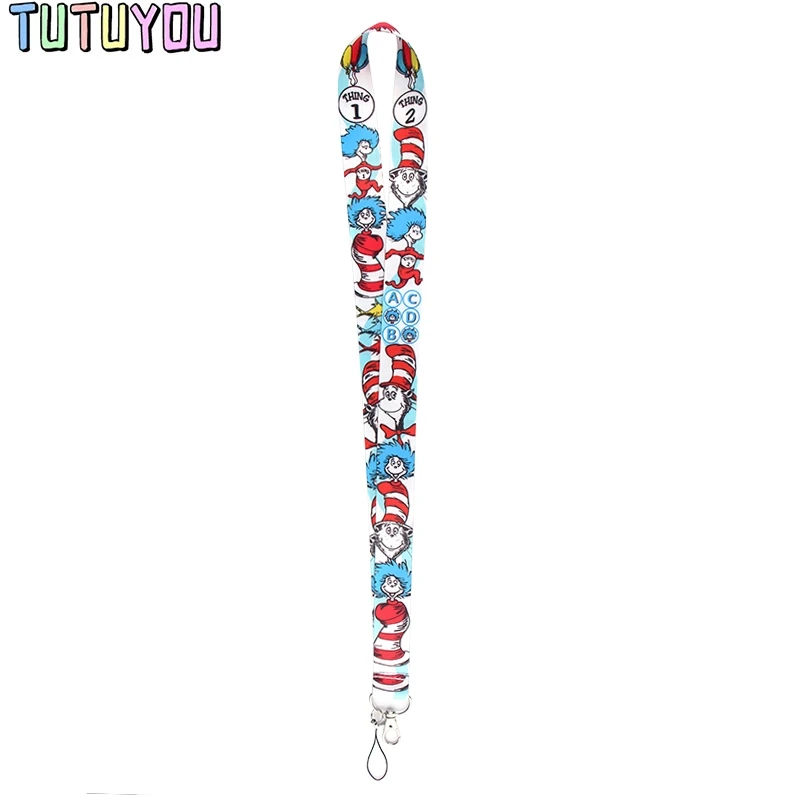 PC394 Dr.Seuss Lanyards ID Badge Holder ID Card Pass Mobile Phone