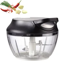 Drawstring Мясорубка салат производитель ручной мощности орехи измельчители ручной инструмент для приготовления пищи мощный измельчитель овощей многофункциональный домашний