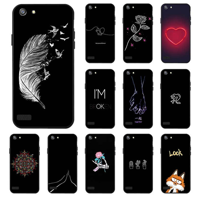 For OPPO A33 Case Cover sof tpu Silicone phone black protective shell Coque | Мобильные телефоны и аксессуары