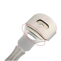 Foot Callus Shaver Heel urządzenie do usuwania zrogowaciałego naskórka Hand Feet Pedicure Razor Tool golarki uchwyt ze stali nierdzewnej 10 ostrzy narzędzia do pielęgnacji stóp 3