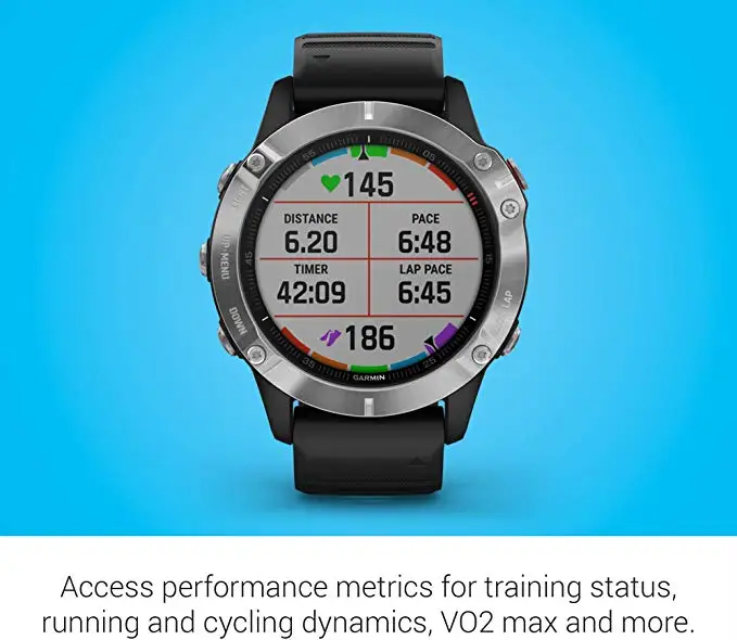 Gps Смарт-часы Мужские Garmin Fenix 6, с регулировкой тепла и высоты V02 Max, импульсные датчики Ox и тренировка нагрузки фокус Смарт-часы