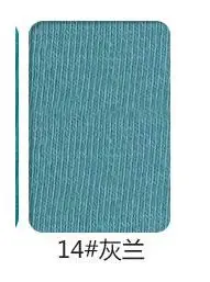 KA0219, хорошее качество, трикотаж, хлопок, спандекс, ткань для шитья, летняя футболка, хлопковая трикотажная ткань, 50x150 см/штука - Цвет: 14