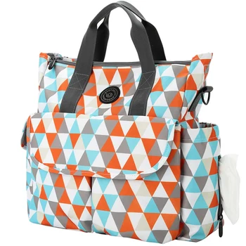 

Lekebaby Nappy Changing Shoulder Diaper Bag Plaid Handbag for Mother Baby Stroller Organizer Nappy Maternity Bag