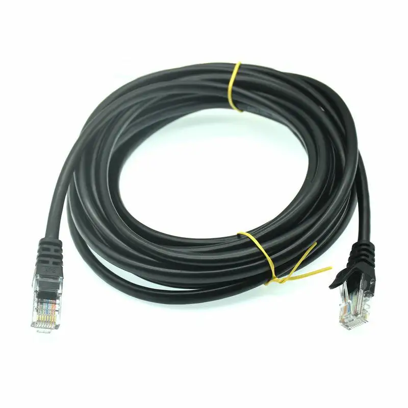 CAT5 네트워크 케이블 대역폭 고속 이더넷 인터넷 LAN 케이블, 노트북 라우터 케이블용 RJ45 수 커넥터 포함, 0.5m-50m