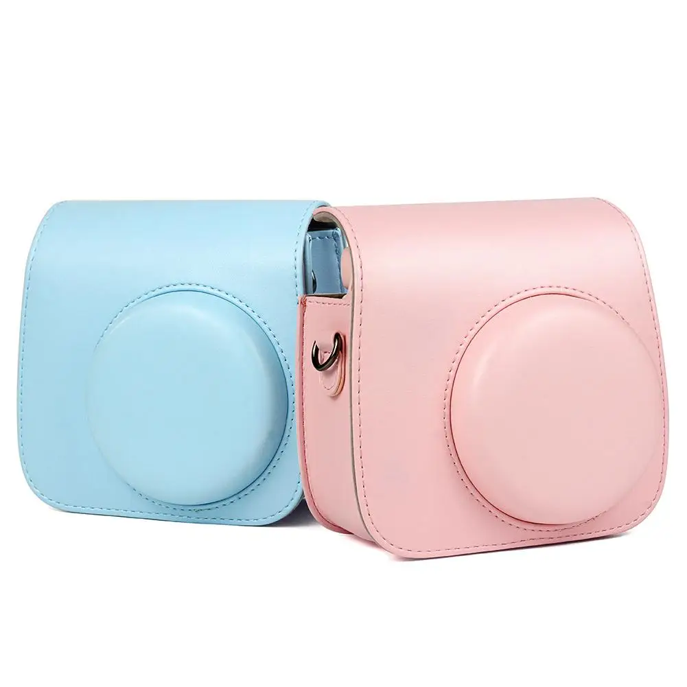 Для Fuji Fujifilm Instax Mini 9/8 сумка для камеры из искусственной кожи мгновенные аксессуары для камеры сумка на плечо защитный чехол с ремешком