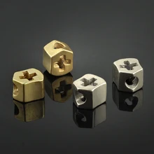 1 шт. крест латунный нож бусина Парашютная веревка кулон Паракорд DIY аксессуары ручной работы