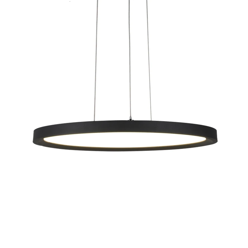 

36 48 Modern Commercial Office Application Luxury Chandelier Lamp Aluminum Frame W W Led Pendant Light Lustre Pendente