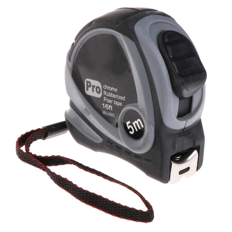 

5m 7.5m Retractable Measuring Tape Measure Ruler Rubberized Metric Tape Rule