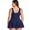 Women Tankini Plus Size Swimwear 2022 Push up Swimsuit V-neck Black Blue Floral Two Piece Bathing Suit Large Swim dress Tankinis ► Photo 2/6